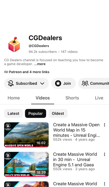 CGDealers channel